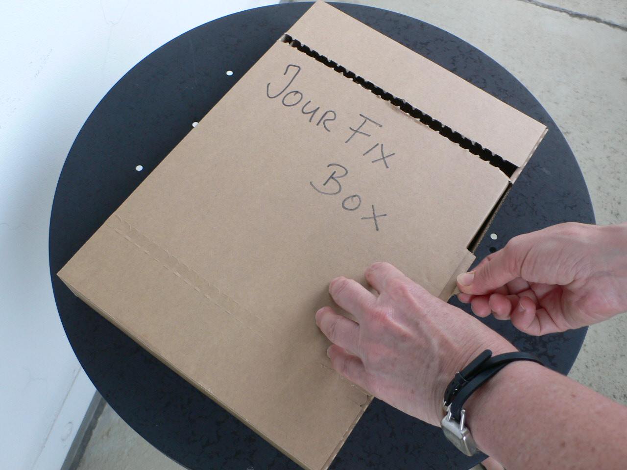Öffnen der jour fix-Box / Opening The jour fix Box