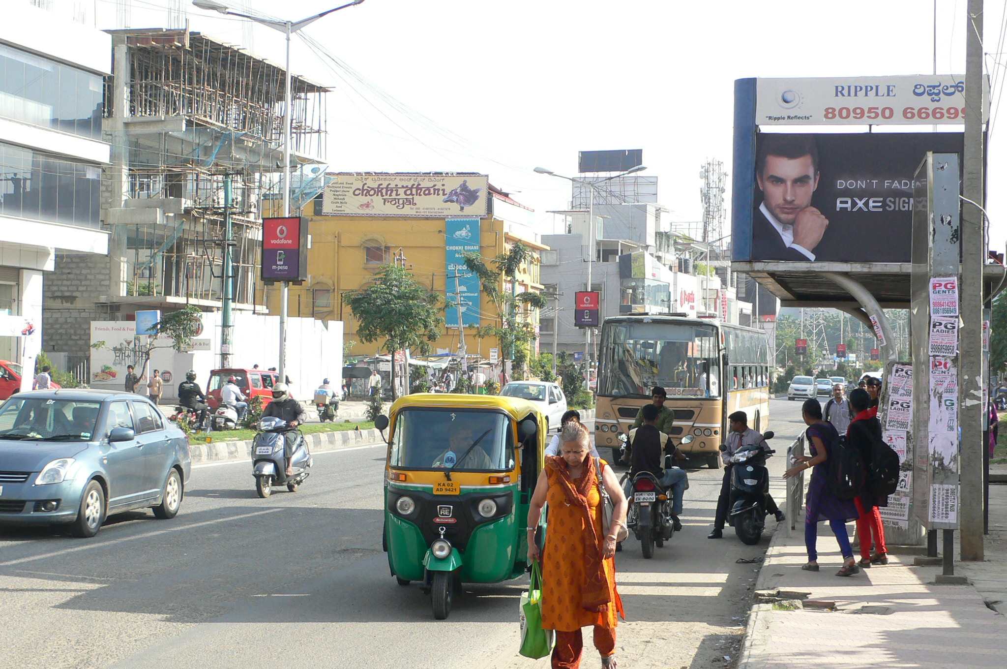  Commuting at Inner Ring Road ISRO Quarters Bus Stop