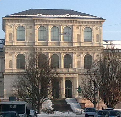 Munich Academy - Library 3rd, Vestibule 2nd, Entrance Hall 1st Floor