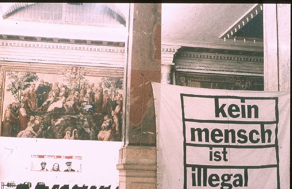  Federal Meeting of No One Is Illegal at Academy of Fine Arts in Munich 1999